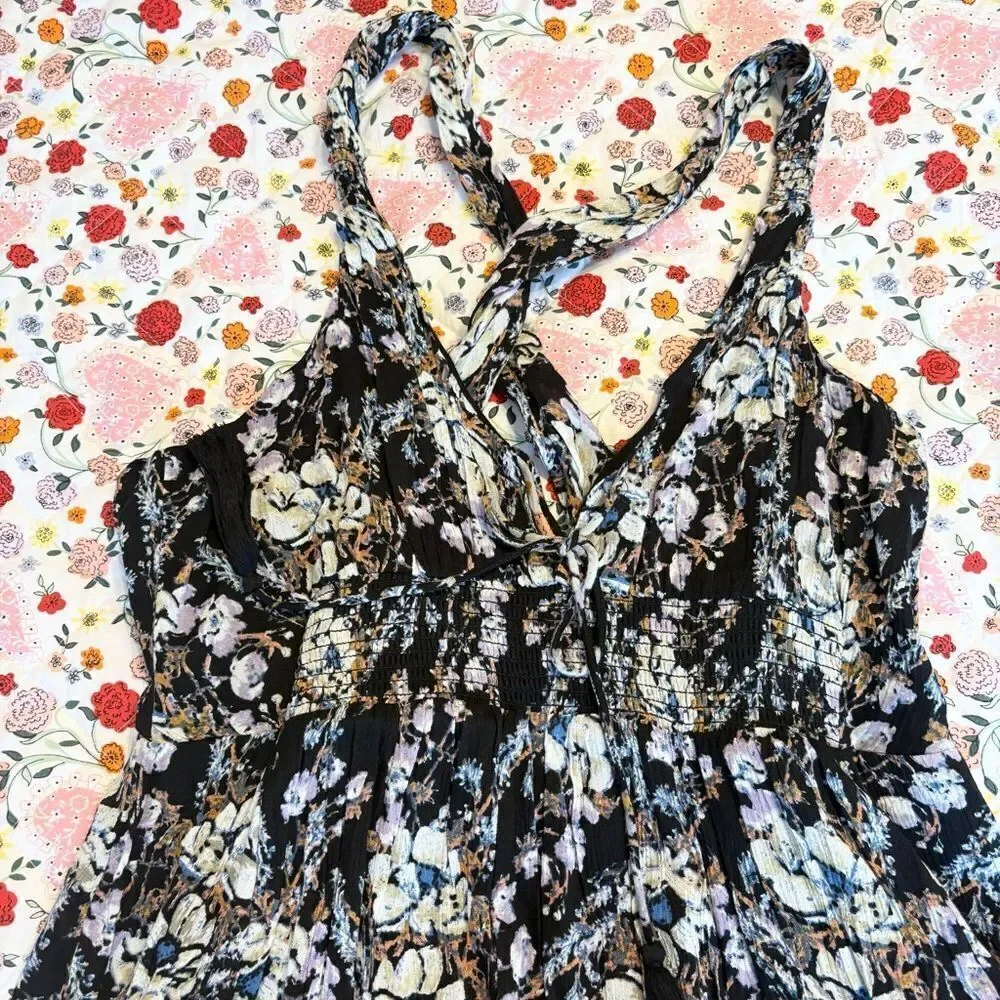 Free People washed ashore mini dress